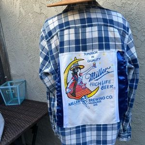 Back Patch Custom  Flannel